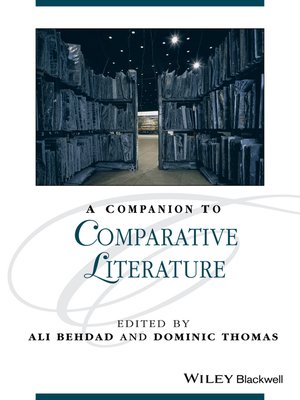 cover image of A Companion to Comparative Literature